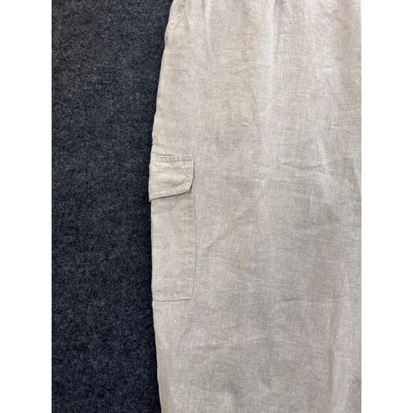 Talbots Tan Capris with Elastic Cuffs - Picture 4 of 10